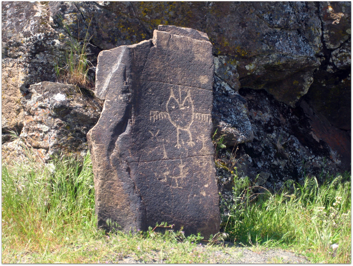 Native American Petroglyphs,: Horsethief Lake State Park, WA - a day trip from Vancouver WA by John Slocum of REMAX Vancouver WA