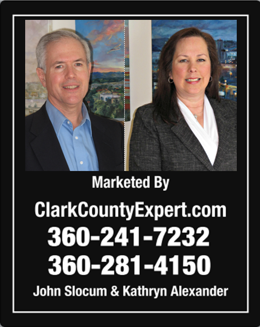 Homes For Sale Vancouver WA, with Brokers John Slocum and Kathryn Alexander of Premiere Property Group, LLC Vancouver WAshington