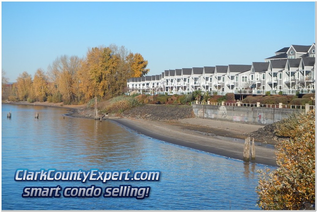 Luxury Columbia River Waterfront Condo Homes at Village at Columbia Shores, Vancouver WA 