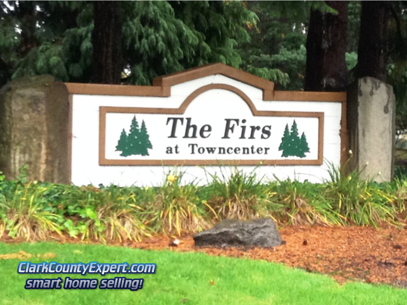 Entrance to The Firs at Towncenter, Fishers Landing, Vancouver WA